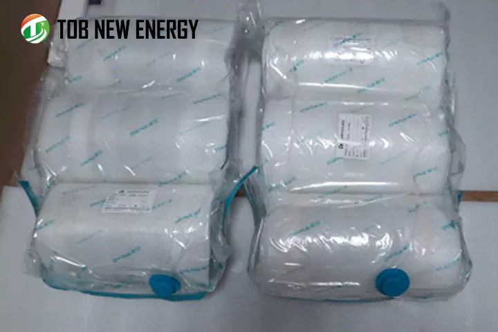 L'elettrodo catodico a batteria al litio da 20 kg viene spedito negli Stati Uniti