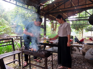 Battery machine team Barbecue in xiamen