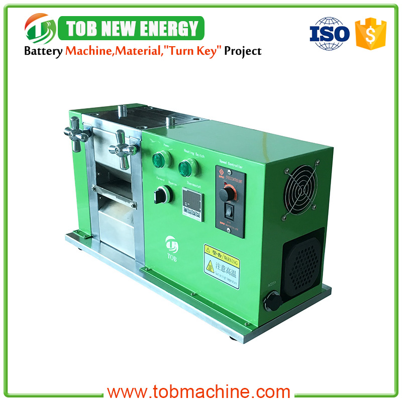 Lab Lithium Battery Hot Roller Press Machine