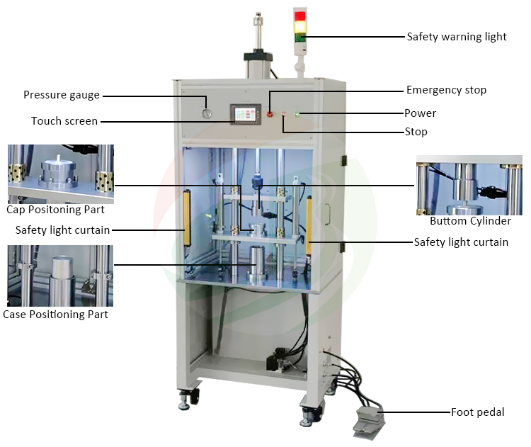 Cylindrical Supercapacitor Cell feeding machine