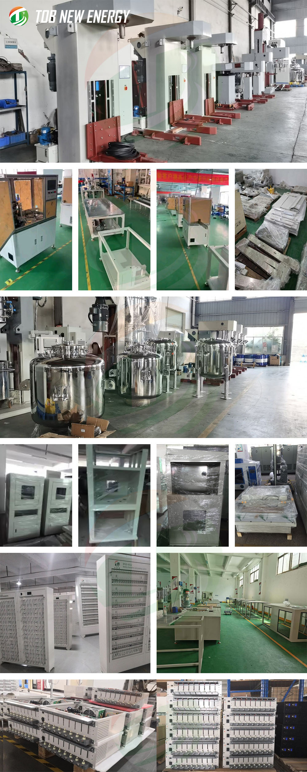 TOB Pouch Cell Production Line Project