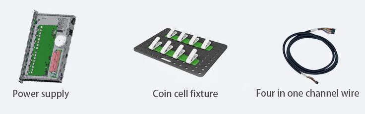 Coin cell fixture