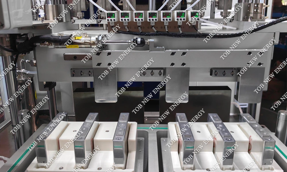 Prismatic Cell Electrolyte Equal Pressure Filling Machine