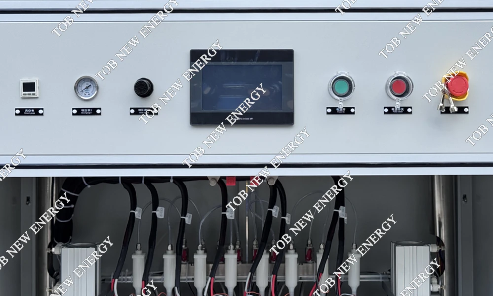 8-Channels Negative Pressure Formation Machine for Prismatic Cell