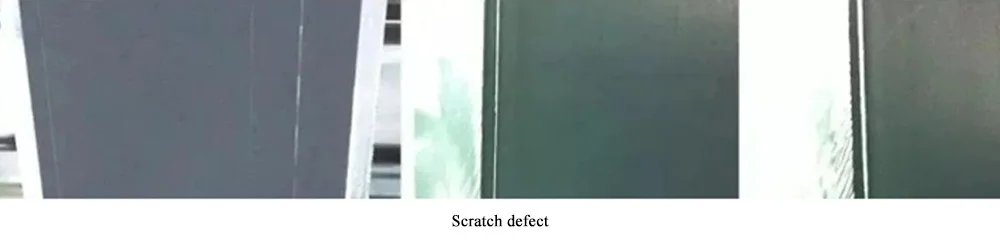 Scratch defect