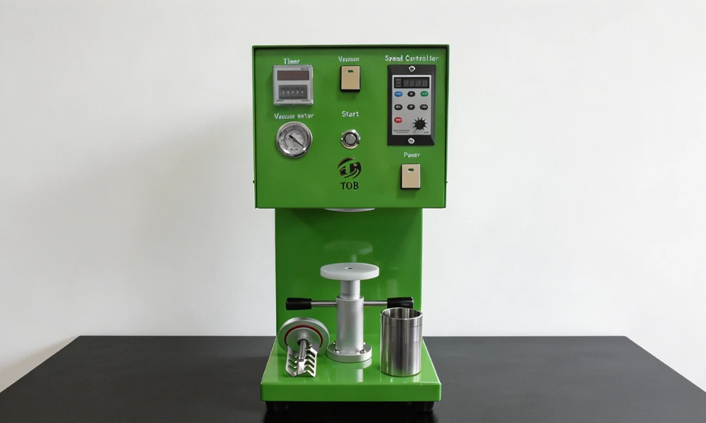 Laboratory vacuum planetary mixer for lithium-ion battery slurry preparation by coin cell research equipment manufacturer TOB New Energy