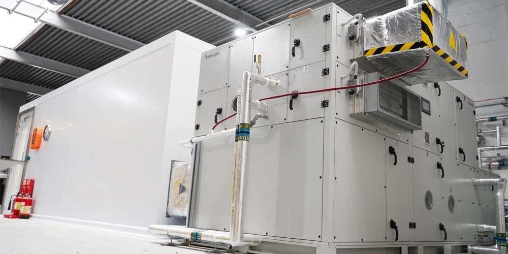 Dry room for solid state battery Dry room for solid state battery