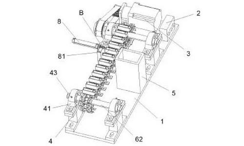 CN215587201U Figure 2 - second perspective view of the inline sorter