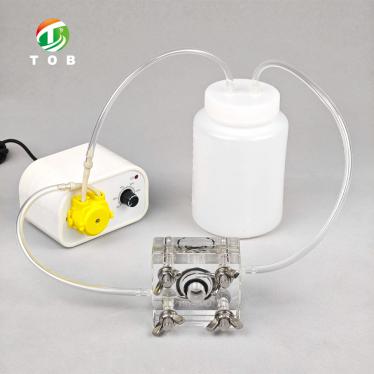 Dispositivo per il test di batterie zinco-aria