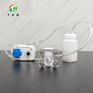 Dispositivo per il test di batterie zinco-aria