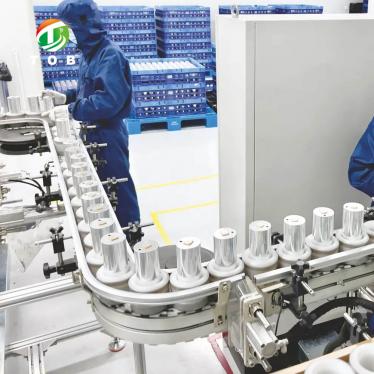 Linea di produzione per batterie 21700 senza linguetta