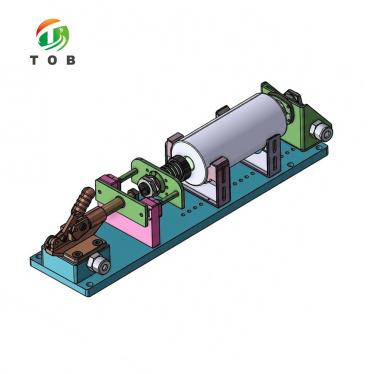 Dispositivo di prova per batterie cilindriche