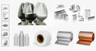 materiali della batteria e analisi dei materiali