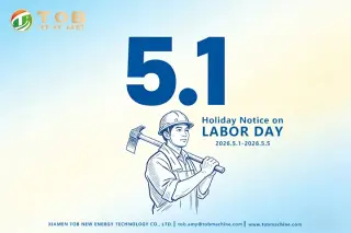 Avviso per la festività del Labor Day 2026 | TOB NEW ENERGY